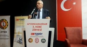 Afyonkarahisar 3.KOBİ Zirvesi, TOSYÖV Başkanı Ş.Nezih KULEYİN Açılış Konuşması. 