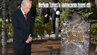 MHP lideri Bahçeli, vefatının 23. yılında Merhum Türkeş'in Anıtmezarını ziyaret etti