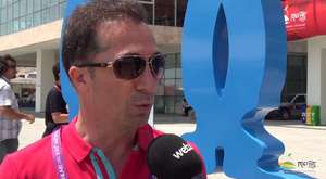 Pablo ABIAN VICEN (ESP) - Brice LEVERDEZ (FRA) / Badminton tek erkekler finali