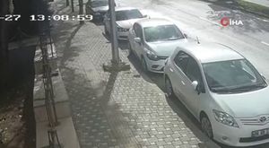 Deniz otobüsünde korku dolu anlar kamerada