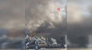 Bursa'da lüks otomobil ağaca çarparak pert oldu