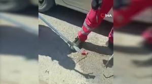 Boşanma aşamasında olduğu eşinin evine kurşun yağdırdı