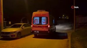 Seyir halindeki otomobil alev alev yandı