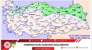 Sağanak Bursa'yı esir alacak! Meteoroloji'den uyarı geldi (15 Ekim 2022 Bursa hava durumu)