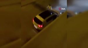 Yol verme kavgası sokağı ringe çevirdi..