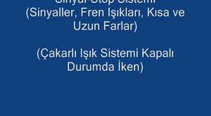 Model Araç - Gece Sürüşü (Yaz)