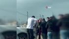 Bursa'da yol verme kavgasında vatandaşlar birbirine girdi