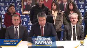 AK Parti Samsun Milletvekili Aday Adaylığı Basın Açıklaması
