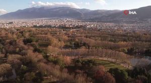 Bursa'da park halindeki 3 otomobile çarptı