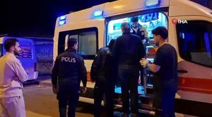 Fabrika bacasında çıkan yangın büyümeden söndürüldü
