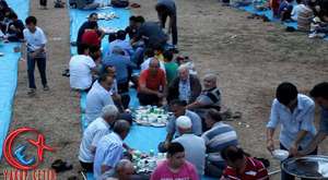 Bozkır Konya Büyükşehir İftar Programı Yemek Duası ve Kapanış 25.07.2013