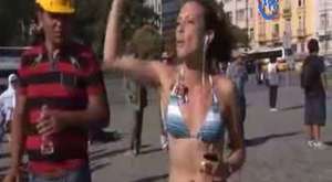 Taksim de Bikinili Eylem