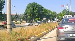 Bursa'da tavuk alma eğlencesi sonrası sokak ringe döndü