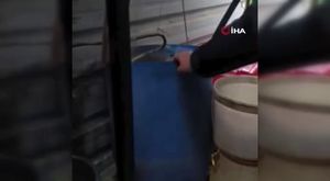 2000 yıllık kaya mezar asitle eritmeye çalıştılar