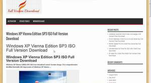 Windows XP Vienna Edition SP3 ISO Full Version Download