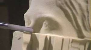 Sculpting a Womans Face - YouTube
