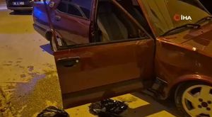 Araçlar arasında makas atarak trafiği tehlikeye düşürdü