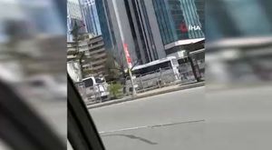 Bursa'da AVM'de yangın paniği!