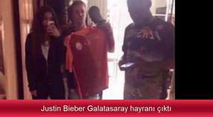Justin Bieber Galatasaray taraftarı çıktı