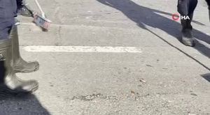 Bursa'da tek katlı evde yangın çıktı