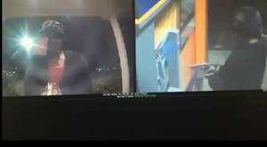 Kadın önce ATM makinasını silahla vurdu ardından vakumla temizledi!!