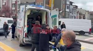 İŞ MAKİNESİ SULAR İÇİNDE: DÜŞMEYE RAMAK KALDI