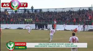 İstanbulspor 1 - 0 Amedspor (GENİŞ MAÇ ÖZETİ) 