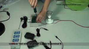 DC RF Remote Control Kit with Adjustable Timer for DC Lamp