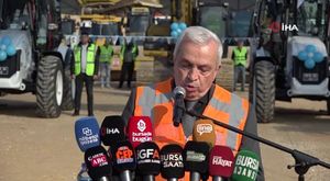 Bursa’daki yangın havadan görüntülendi