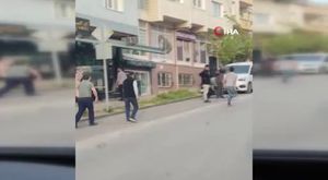Bursa'da 10 katlı iş merkezi alev alev yandı