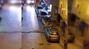 Bursa'da çocukların tehlikeli yolculuğu kamerada!