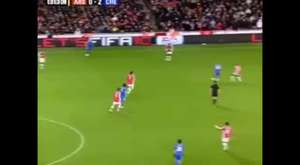 Drogba FreeKick Goal vs Arsenal