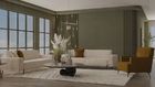 SOFA SET-Loft white SOFA