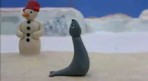 017 Pingu Has Music Lessons From His Grandfather 