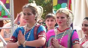 Indian Folk Dance Perform By Russians