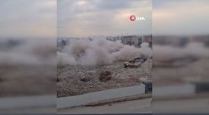 Malatya’daki 5.6 deprem şehri toz bulutuna çevirdi