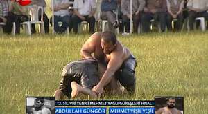 Ali Gürbüz`den Kumluca`da Üst Üste Harika Oyunlar - Oil Wrestling 