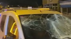 Bursa'da aracıyla takla attı, kazayı unutup araçtan çıkan kızına koştu