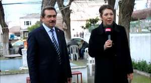 Hasan Şahin’e Köy’de Miting Gibi Karşılama