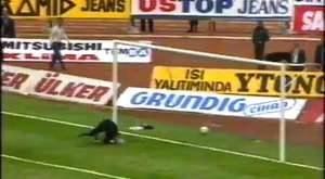 1990 1991 Sezonu Beşiktaş Taraftarlarının Şampiyonluk kutlamaları