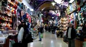 The world famous Grand Bazaar, Istanbul (Turkey) 
