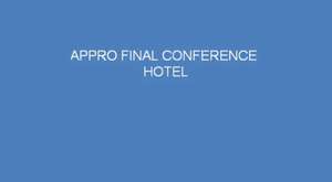 Appro conference 1