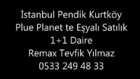 İstanbul Pendik Kurtköy Blue Planet te Eşyalı Satılık 1+1 Daire