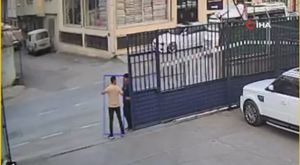 Bursa’da ölümle dans kamerada
