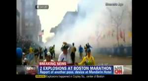 ABD'de maraton sırasında iki patlama oldu