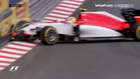 Monaco GP 2015 - Roberto Merhi'nin Kazası