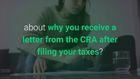 Help With CRA Tax Letter