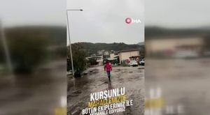 Muş'ta çıkan ev yangını korkuttu