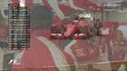 Raikkonen'in Ferrarisinden çıkan kıvılcımlar