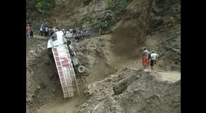 Landslide in Pangi Valley of Himachal ( INDIA)